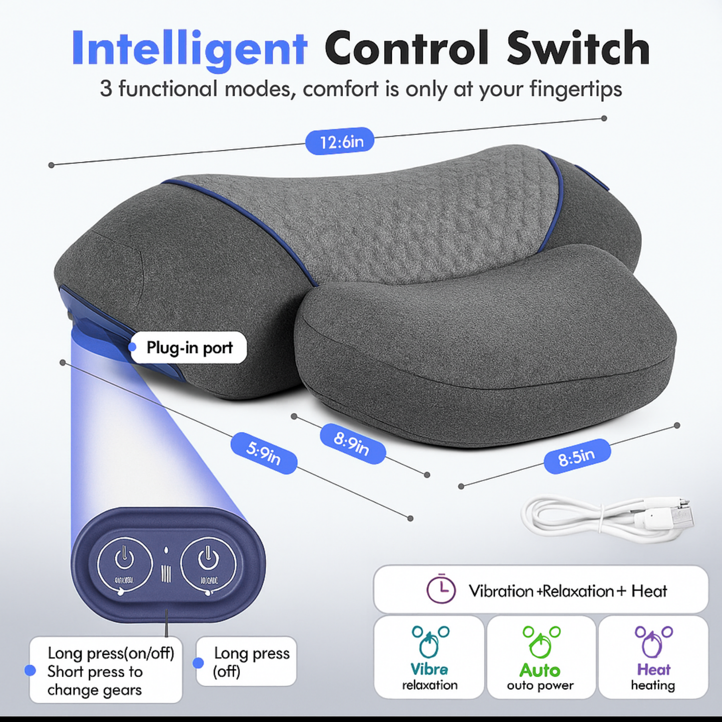 Aurena Original™ Pillow | Infrared Massager